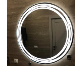 Зеркало с подсветкой для ванной комнаты Арабелла 70 см